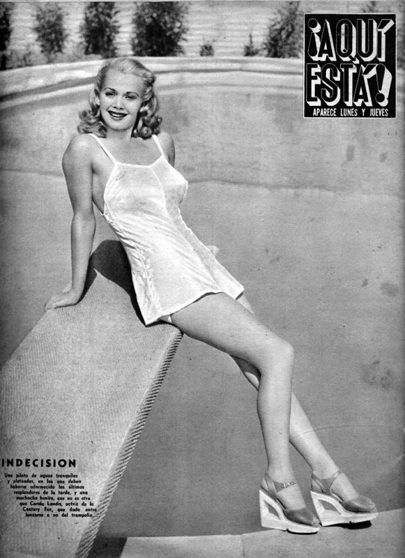 Carole Landis Feet