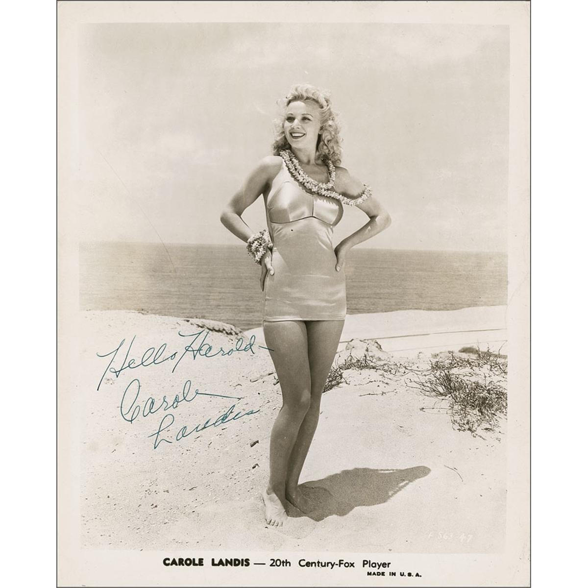 Carole Landis Feet