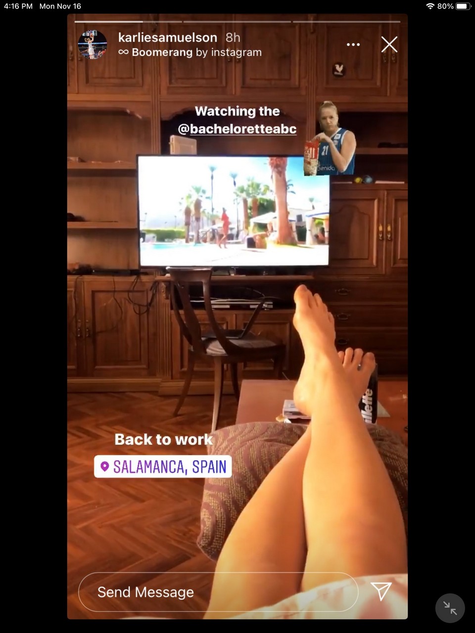 Karlie Samuelson Feet