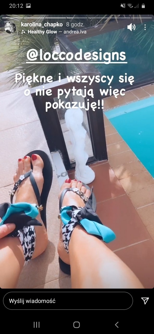 Karolina Chapko Feet