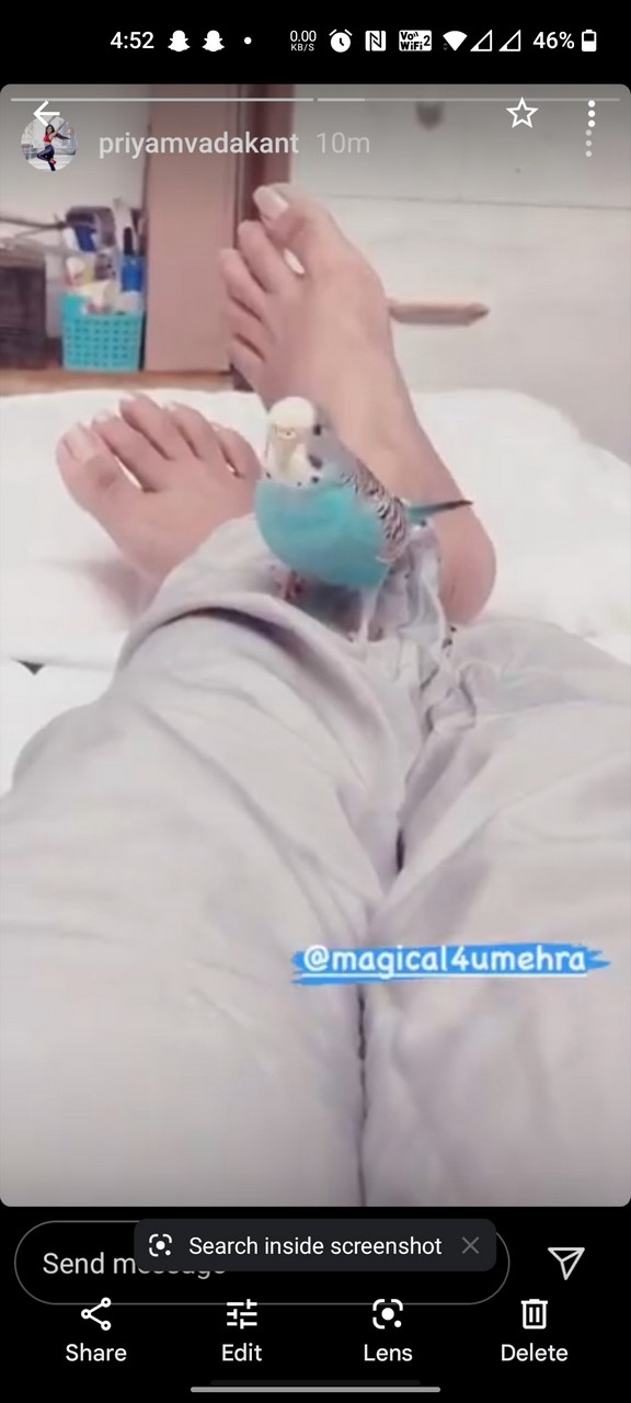 Priyamvada Kant Feet