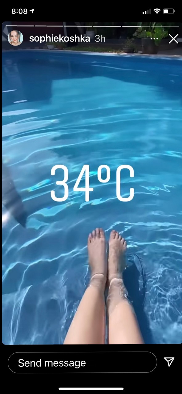 Sophia Albarakbah Feet