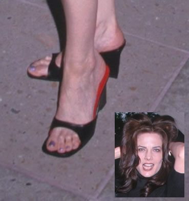 Terry Farrell Feet